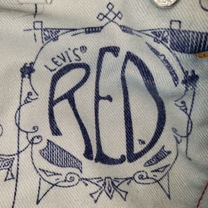 Levi's 'Red' Straight Leg Jeans  **DISCLAIMER**